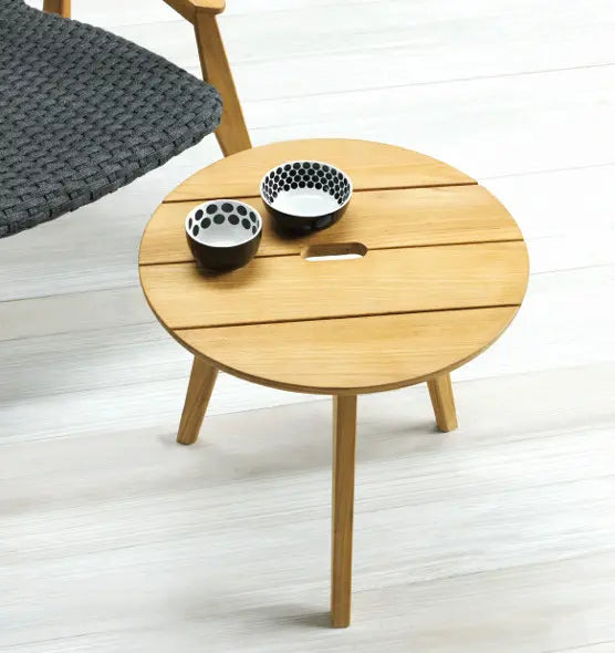 Table Basse Ronde En Tricot