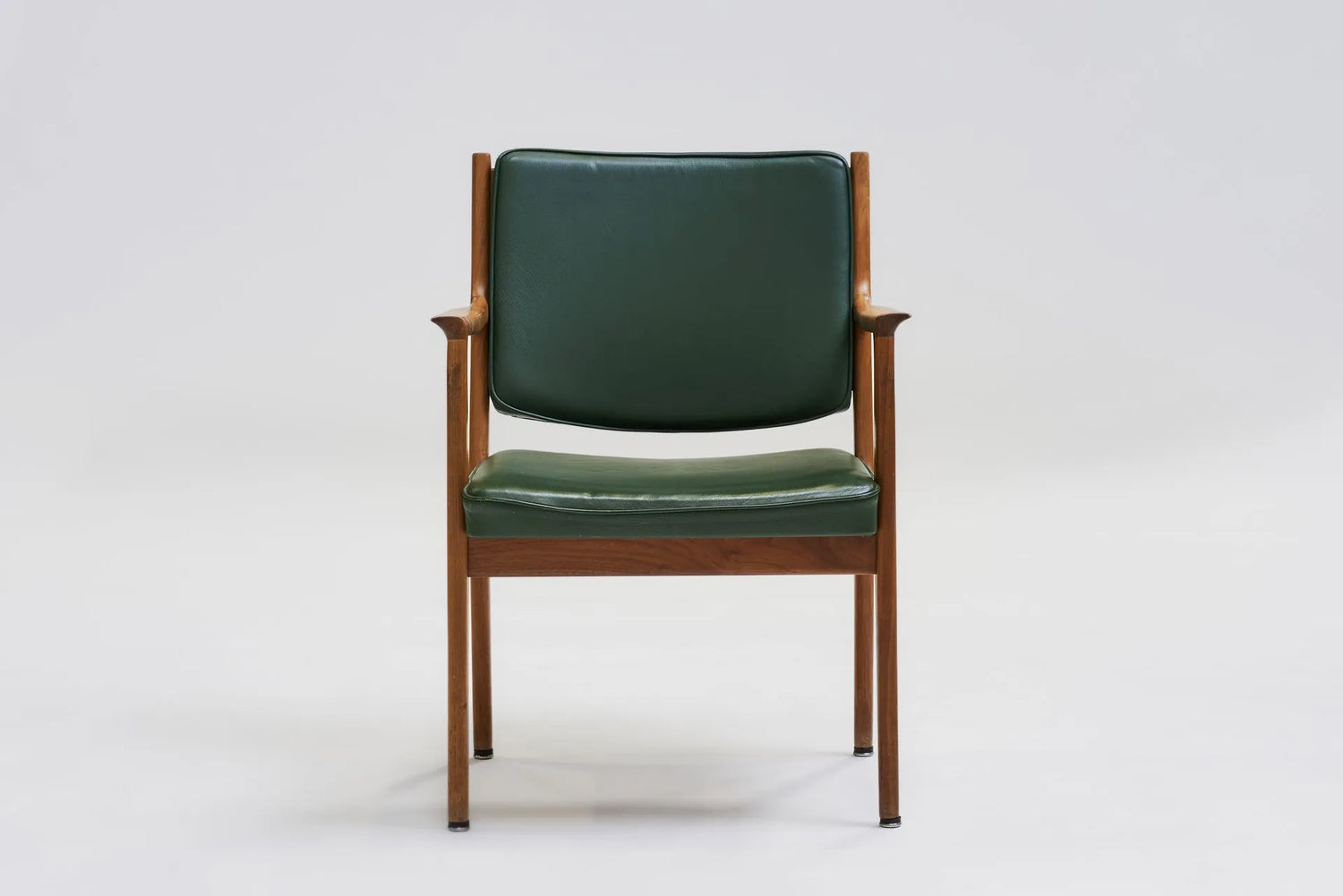 Walnut dining chair by Karl-Erik Ekselius, 1960s