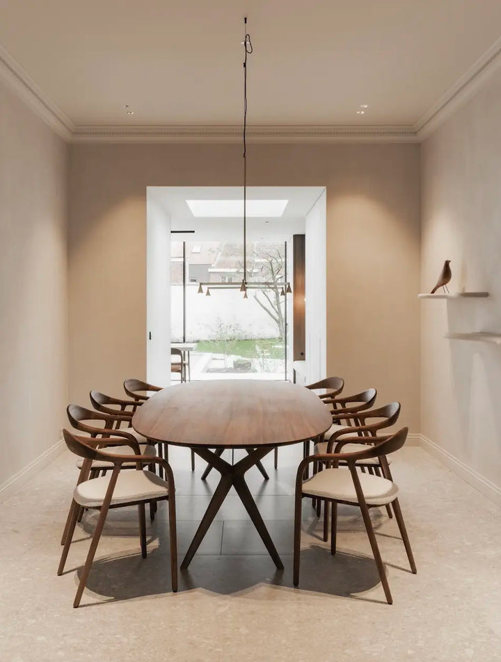 Lakri Oval Table