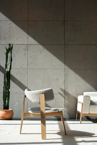 Nora Lounge Chair - Seat/Backrest Upholstered