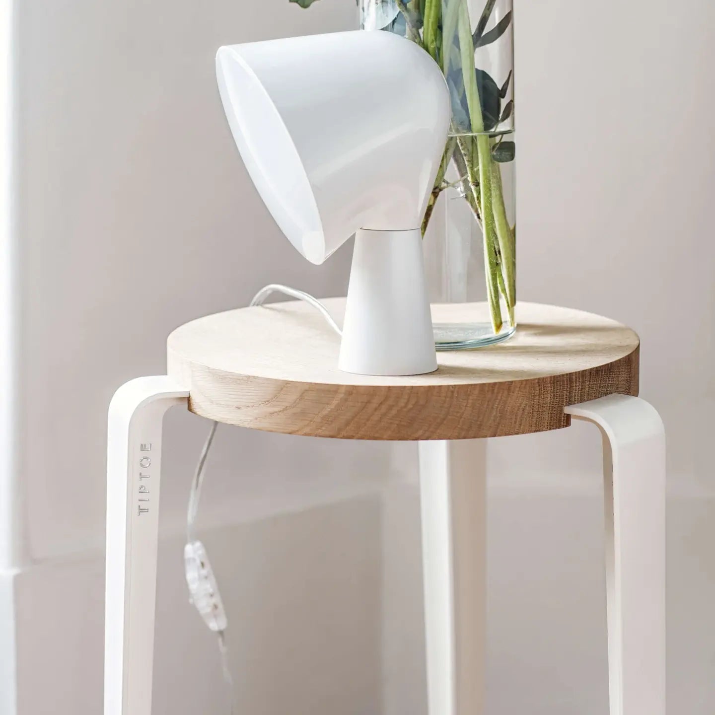 Lou Stool - Solid Oak