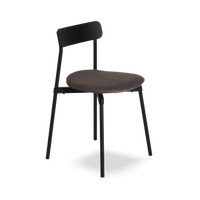 Fromme Chaise en bois tapissée de tissu