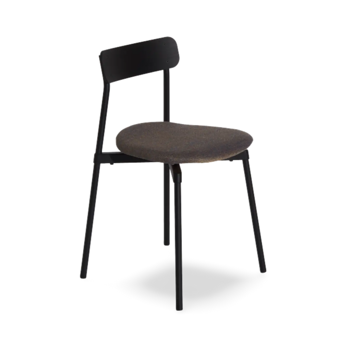 Fromme Wood Fabric Upholstered Chair