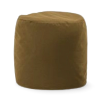 Soft Small Round Pouf
