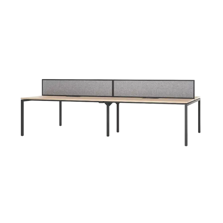 Nova U Bench Desk - 4 personnes