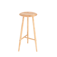 Tabouret de bar et de comptoir Blanc