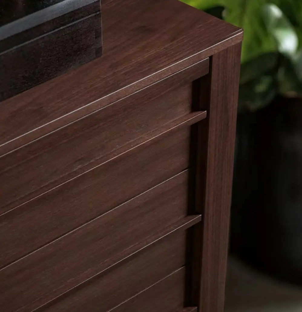 Shanghai High Chest Of 5-drawer Unit