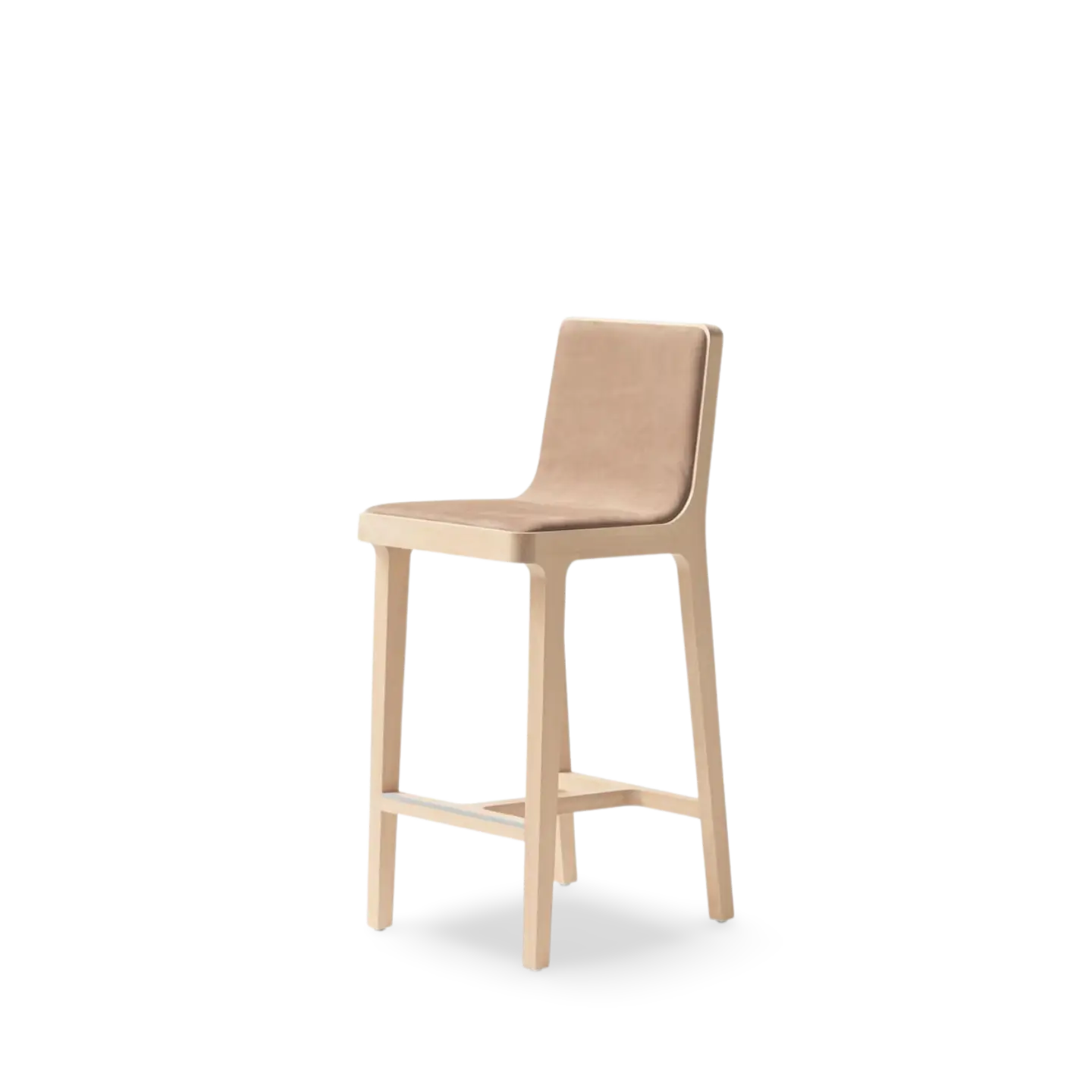 Emea Bar Stool 80 cm Seat Front Upholstered High Back