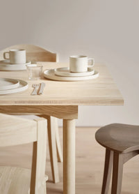 Bibolina Dining Table Rectangular - Wooden Legs