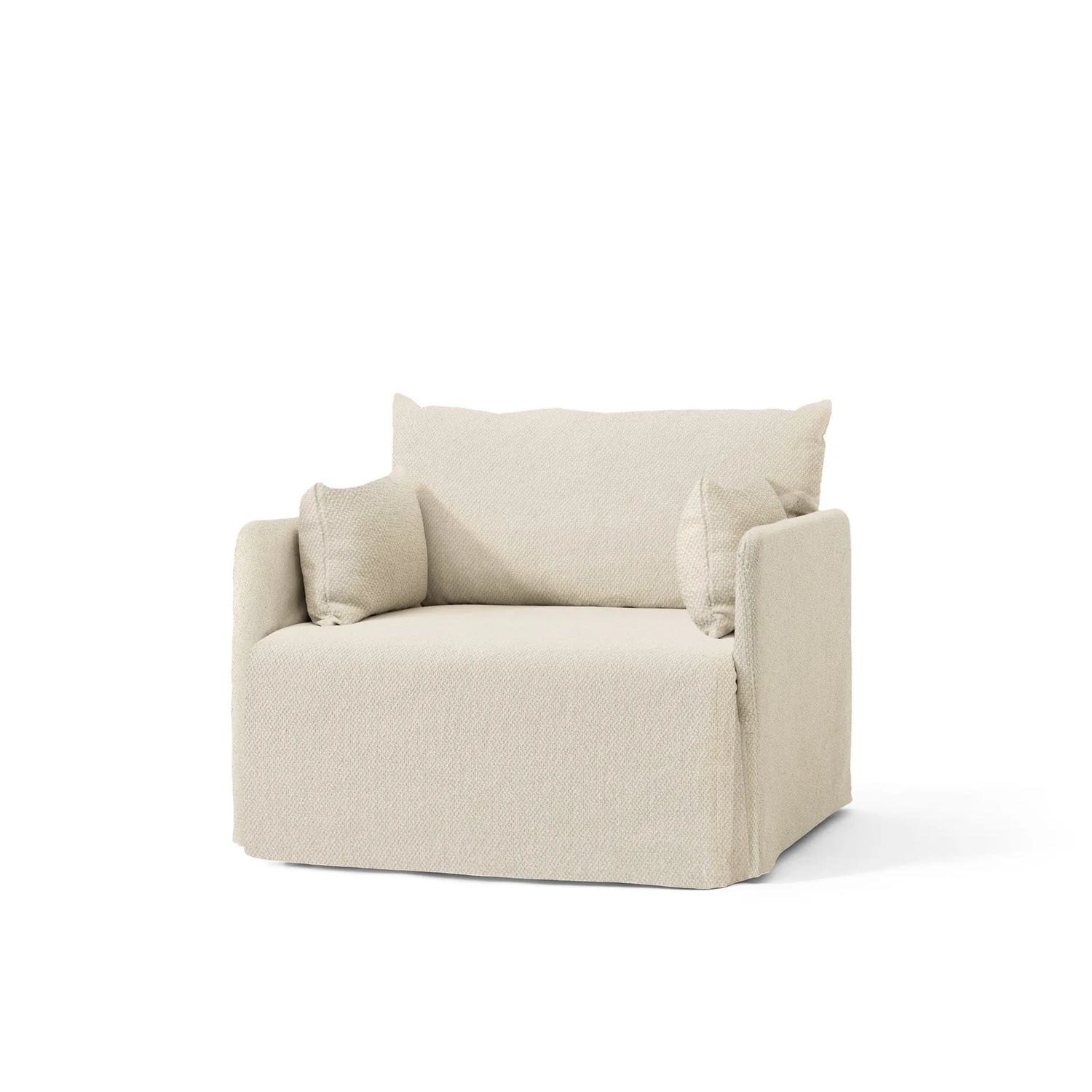 Offset Loose Cover Sofa - One Seater