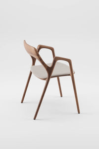 Chaise Ging avec Assise Rembourrée