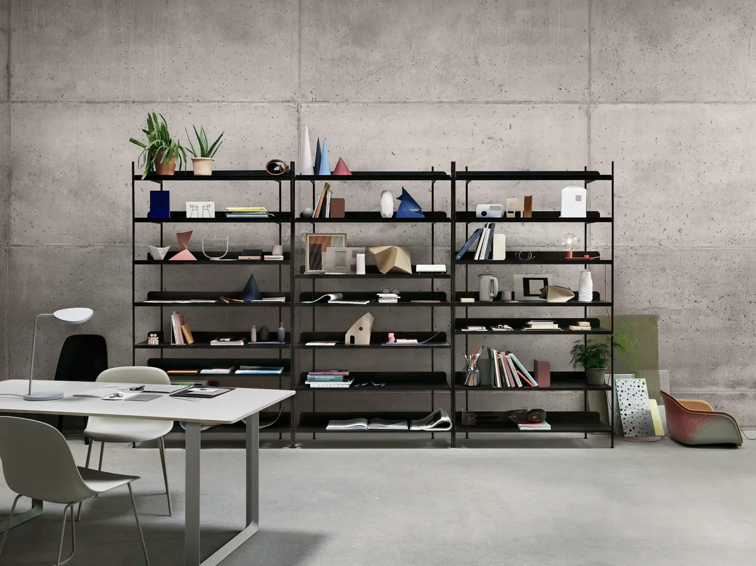 Compile Shelving System - Configuration 8 - Black