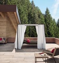 Allaperto Mountain Etwick Lounge Bed With Canopy