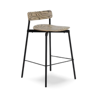 Fromme Tabouret haut en bois 75cm Alpi