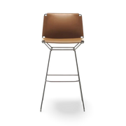 Tabouret en cuir Neil