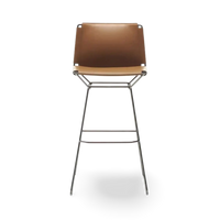 Tabouret en cuir Neil