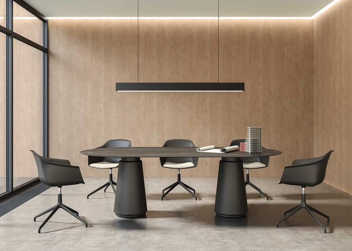 Dorik Meeting Table Outdoor - Oval 240x120 H74