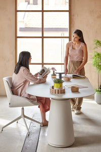 Dorik Meeting Table - Oval 240x120 H74