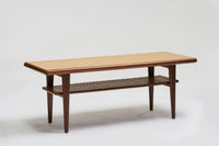 Teak coffee table, 1950s-1970s