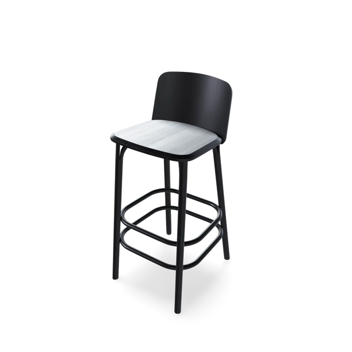 Split Barstool - Veneer/ Solid Wood
