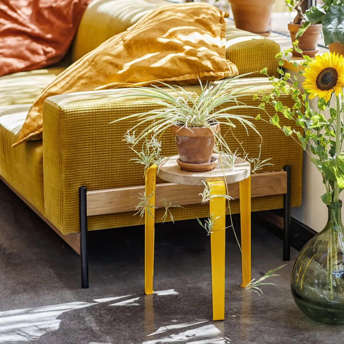 Lou Stool - Solid Oak