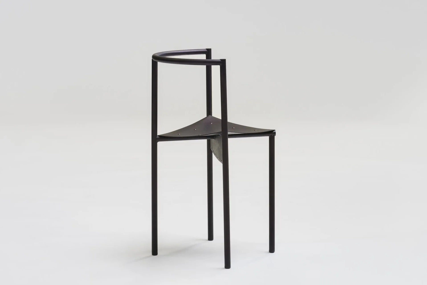 Set of 4 metal dining chairs 'Wendy Wright' by Philippe Starck