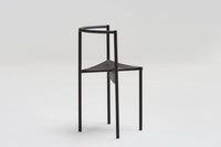 Set of 4 metal dining chairs 'Wendy Wright' by Philippe Starck