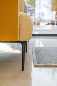 Cuic 3 Seater Two Colour Sofa with Two Different Upholsteries