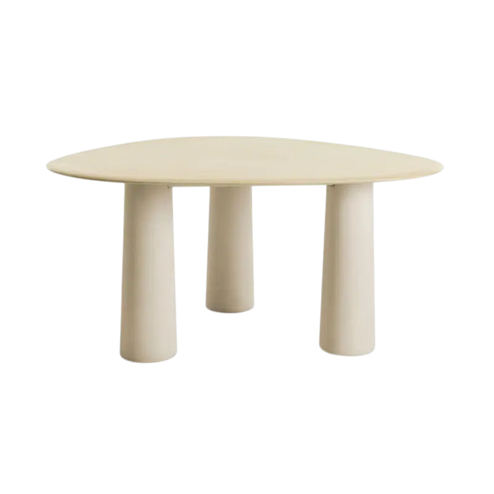 Bold Triangular Dining Table