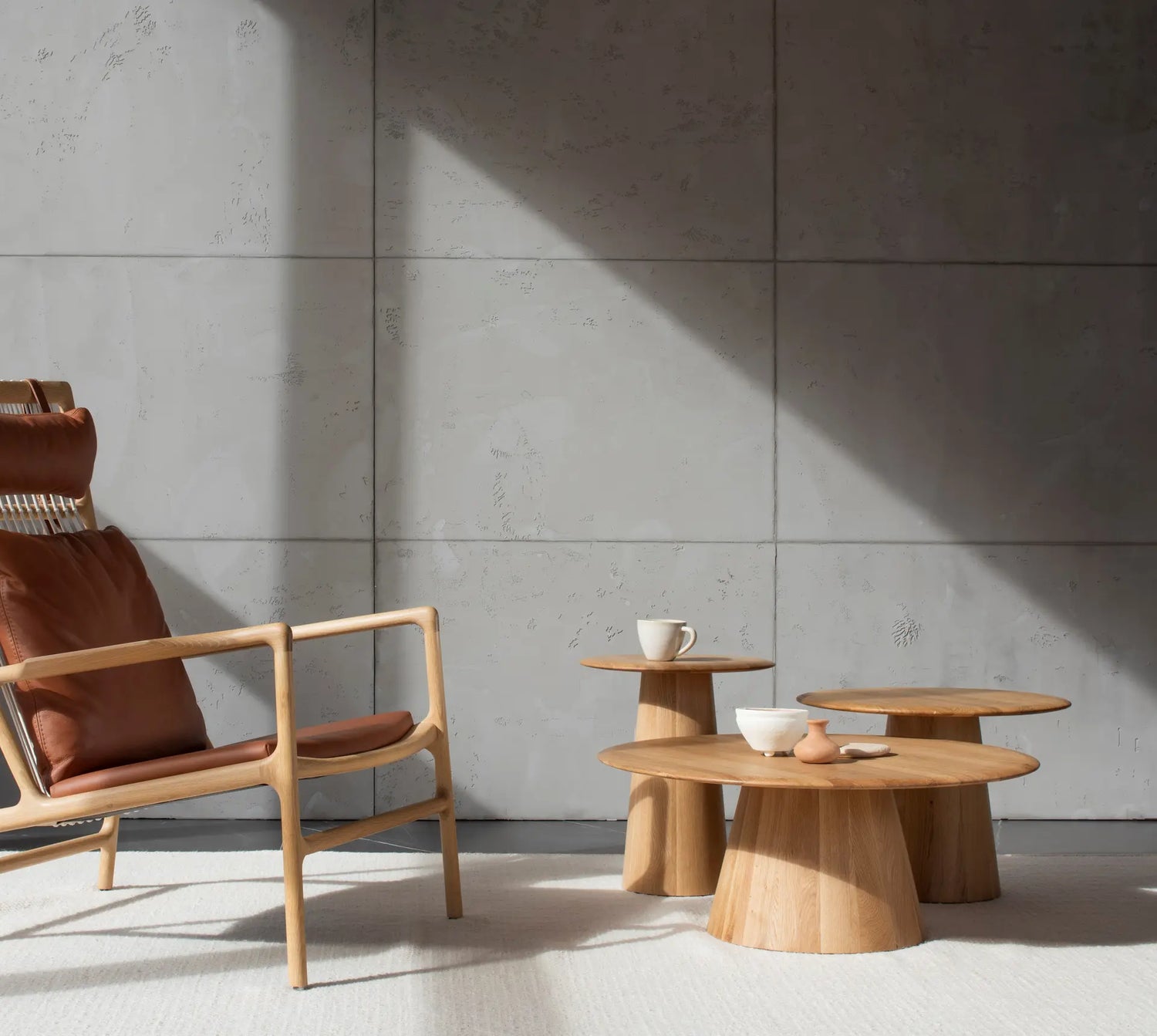 Mushroom Side Table