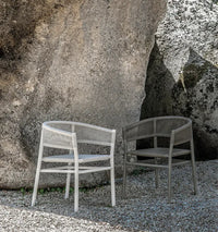 Fauteuil De Salle À Manger Kilt Avec Structure En Aluminium