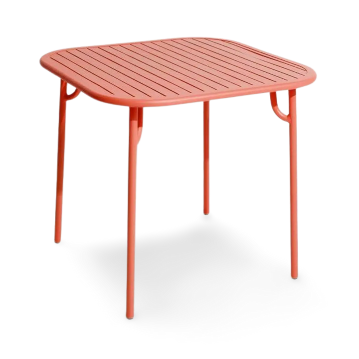 Week-End Square Dining Table with Slats