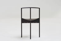 Set of 4 metal dining chairs 'Wendy Wright' by Philippe Starck