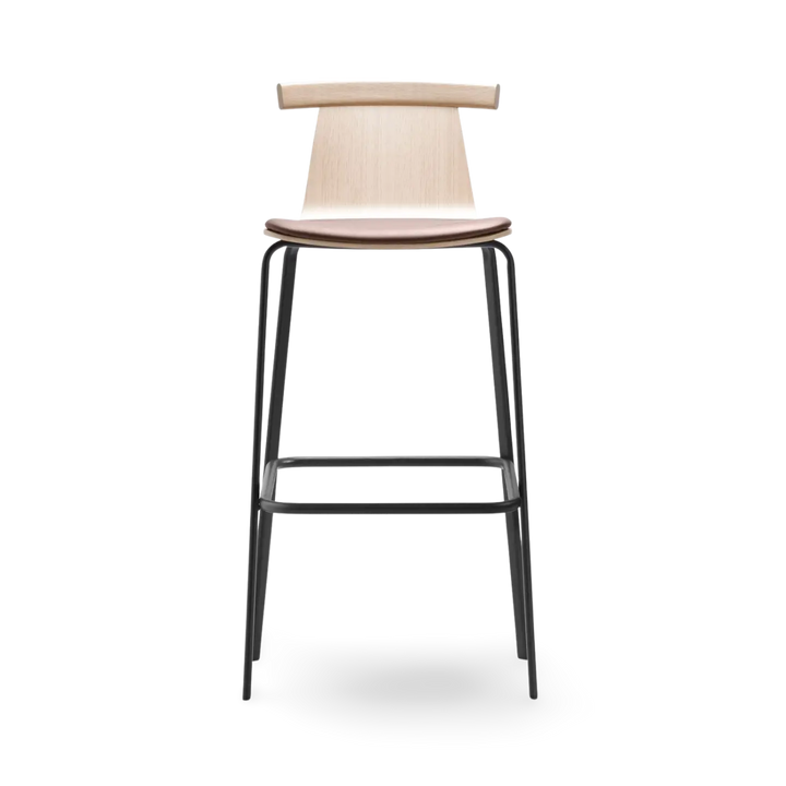Atal Barstool - Front Upholstered