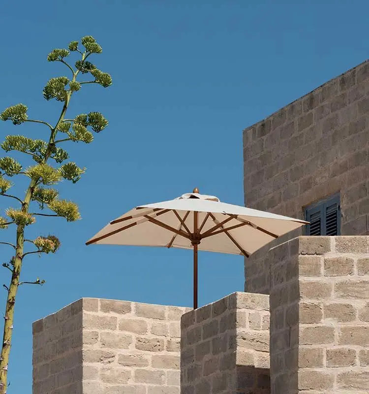 Classic Square Parasol 3x3 M
