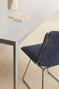 Chaise en denim Neil