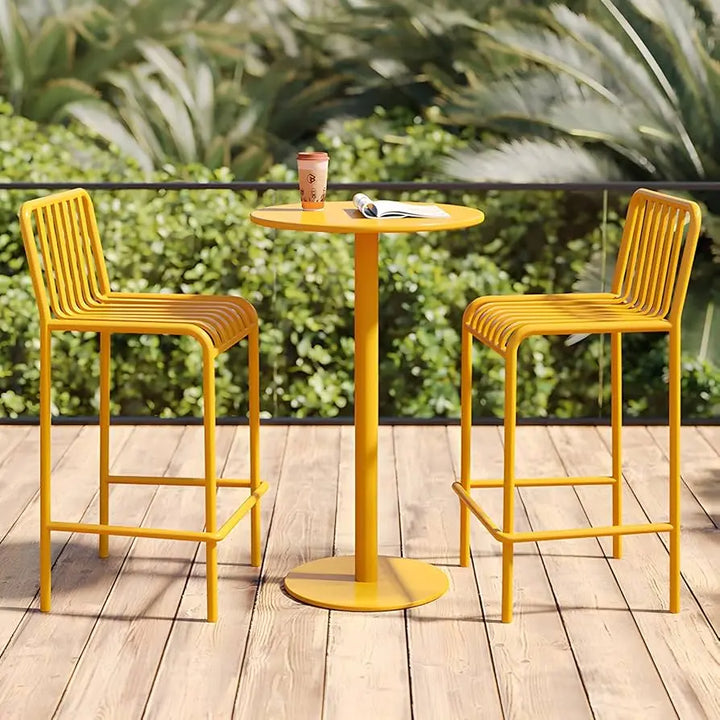Week-End High Round Bistro Table H105