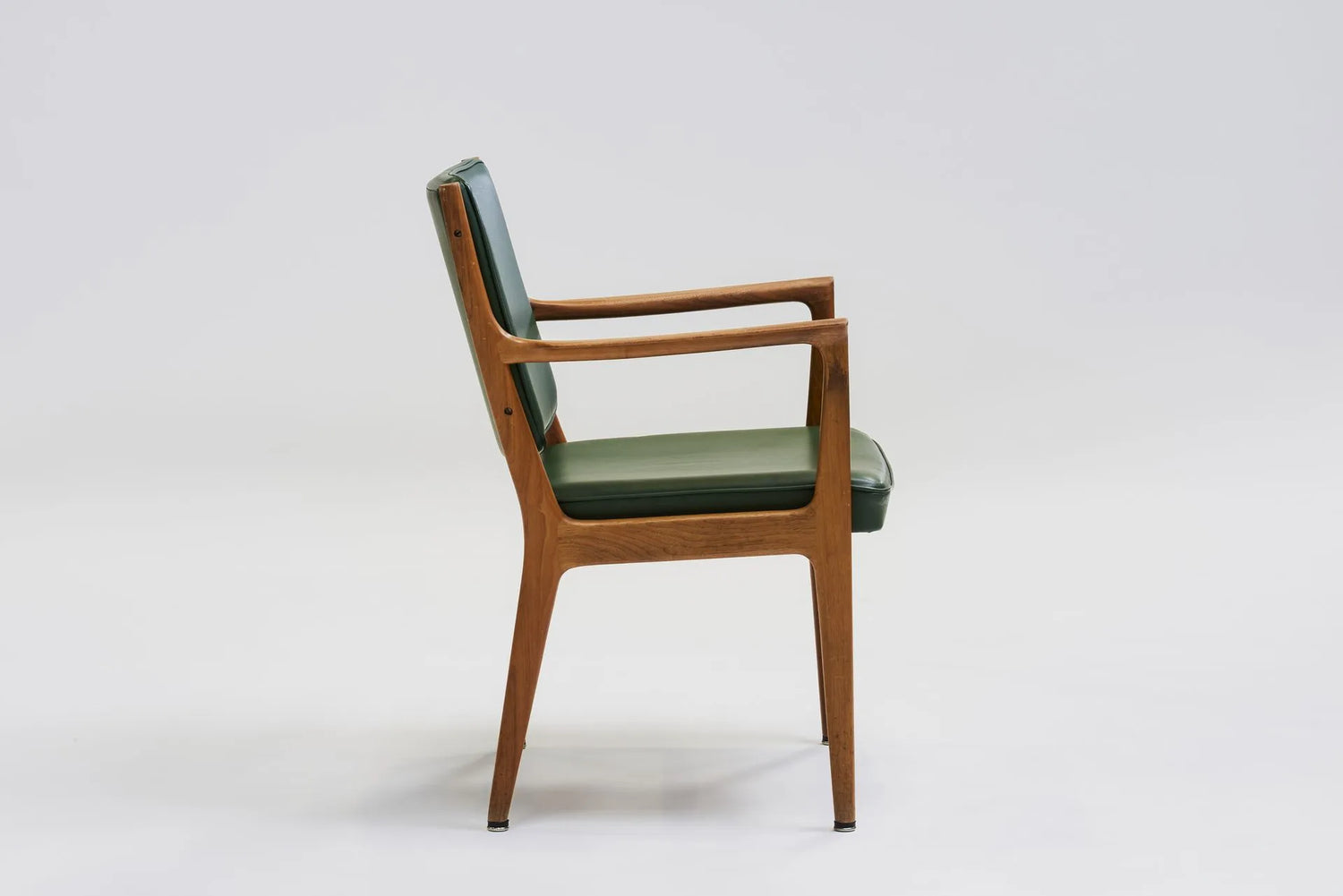 Walnut dining chair by Karl-Erik Ekselius, 1960s