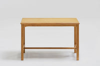 Oak side table, 1950s-1970s