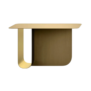 Table basse rectangulaire en métal U