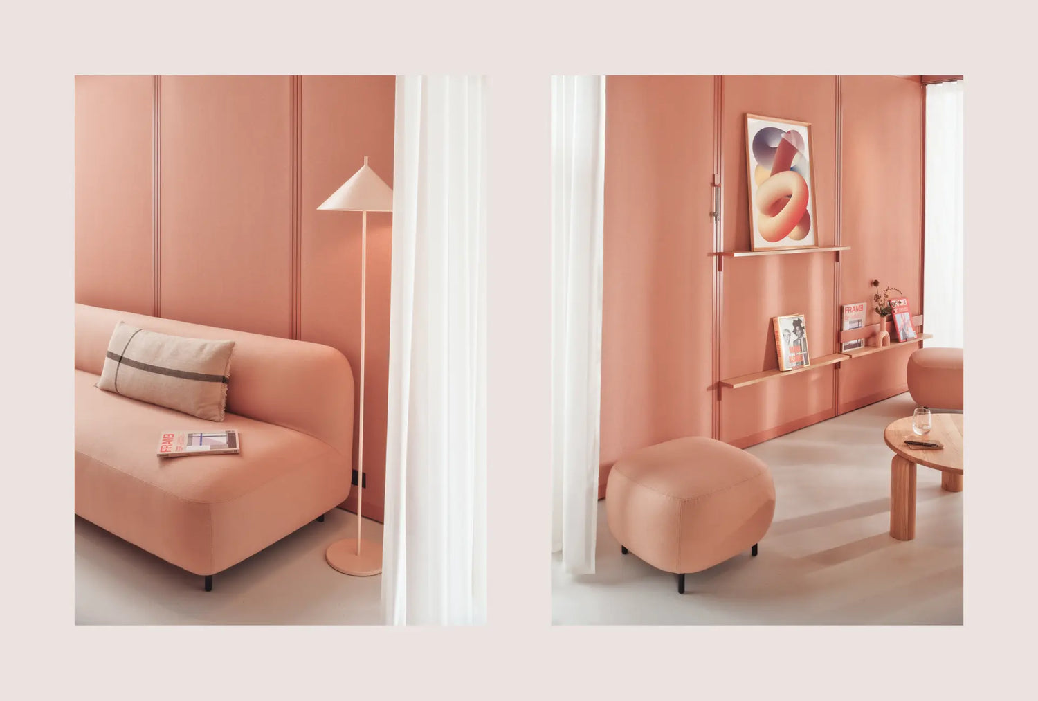 Mute Modular Lounge 3x3 - Closed Roof