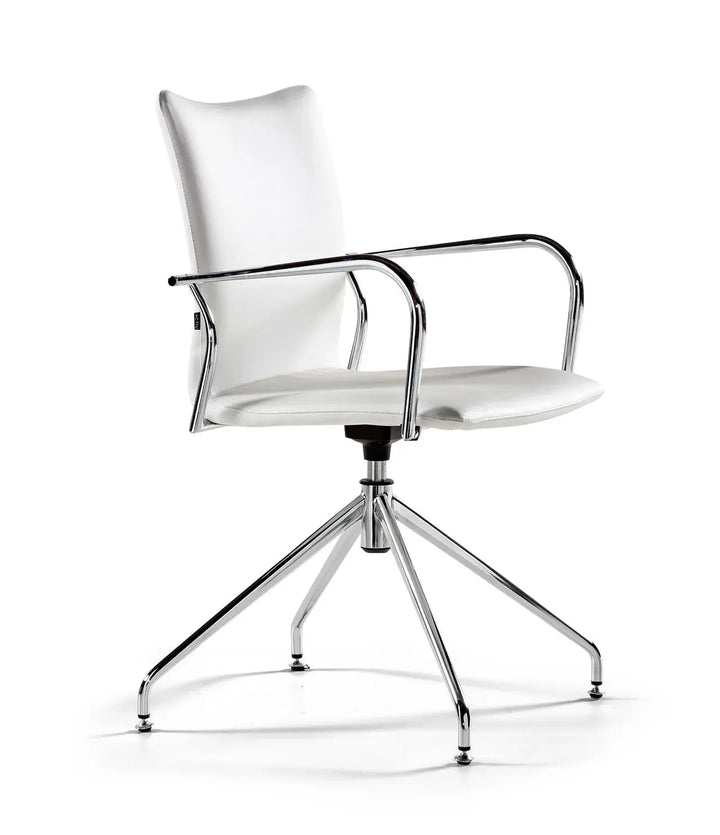 Ikara Upholstered Swivel Base with Glides
