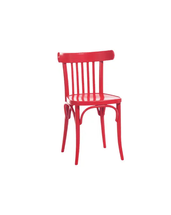 Chaise 763 - Dossier Et Assise En Bois Massif/placage