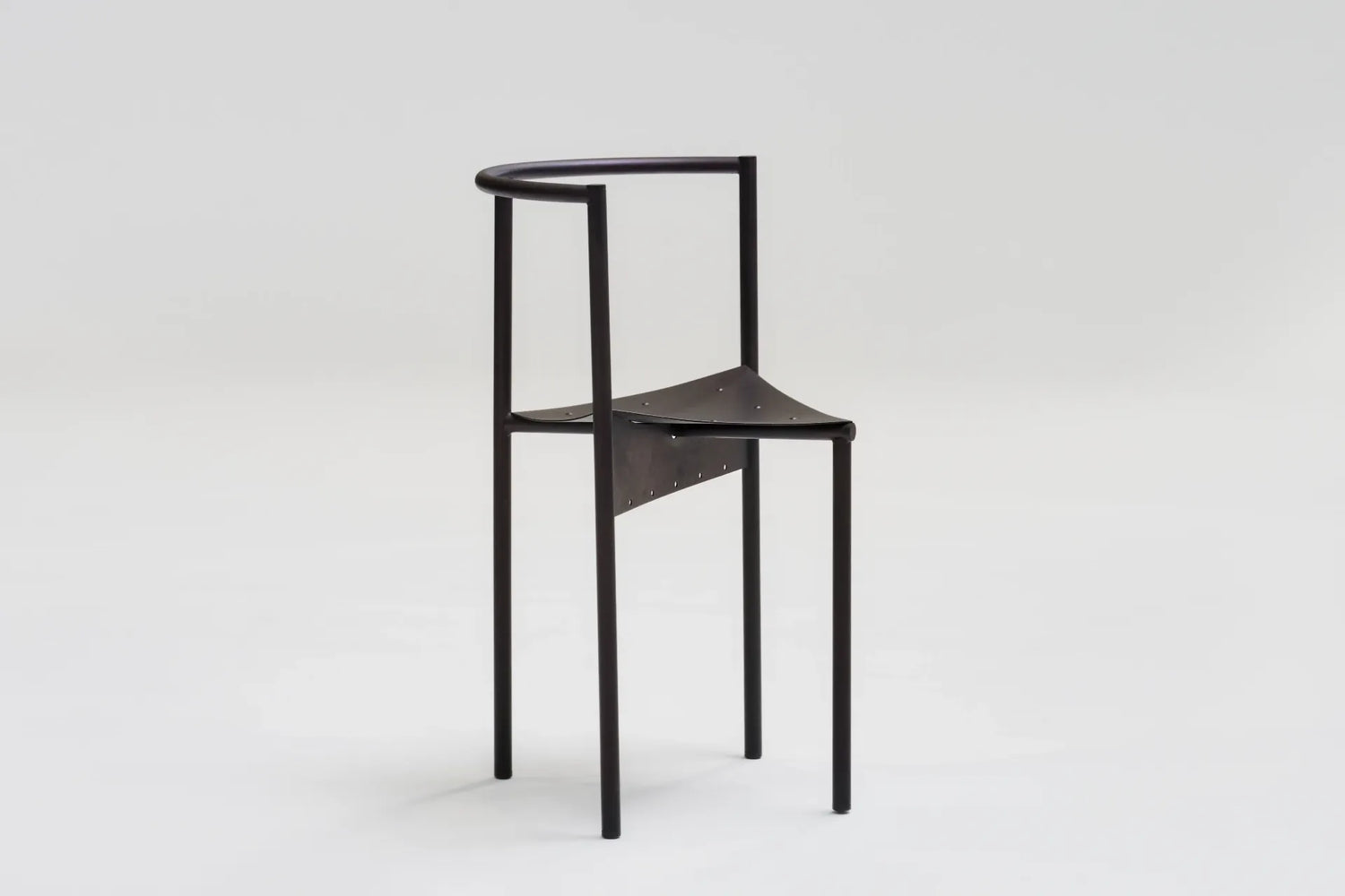 Set of 4 metal dining chairs 'Wendy Wright' by Philippe Starck