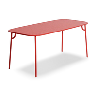Week-End Rectangular Dining Table with Slats