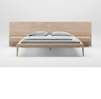 Latus Bed Wide Headboard + 2 Drawers