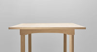 Bibolina Dining Table Rectangular - Wooden Legs