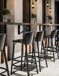 Split Barstool - Veneer/ Solid Wood