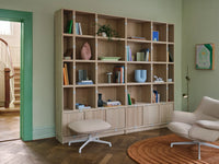 Chaise longue Doze à dossier bas - Base pivotante