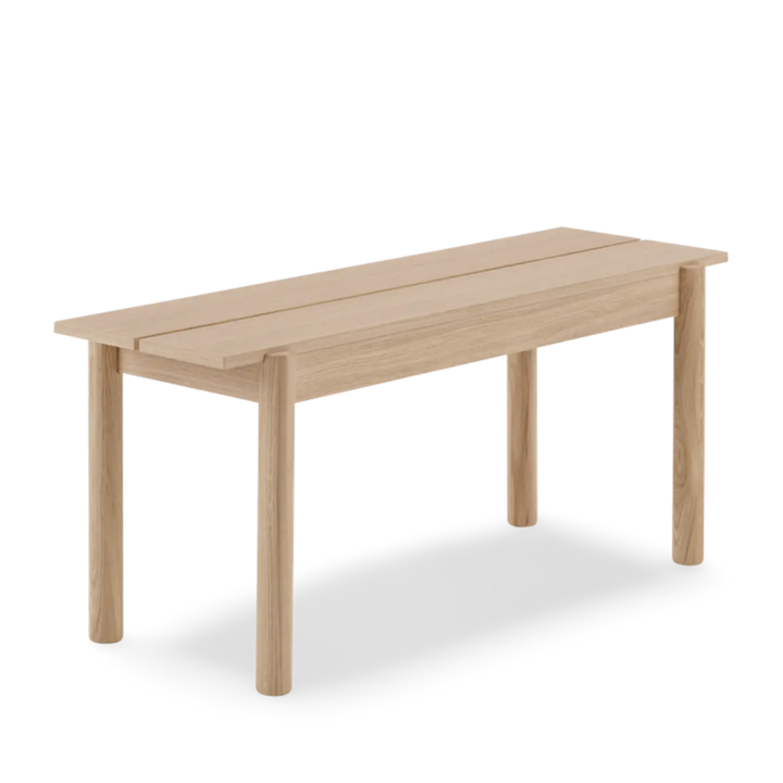 Linear Wood Bench